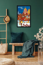 Car Festival At Puri Poster 1 : 2 Vertical Premium Wall Art Canvas by MeriDeewar