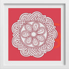 Chakra Yoga Painting - Meri Deewar 1 : 1 Square Premium Wall Art Canvas by MeriDeewar