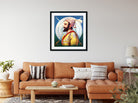 Chatrapati Shivaji Maharaj - Painting 1 : 1 Square Premium Wall Art Canvas by MeriDeewar