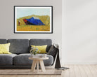 China tent Painting - Meri Deewar 3 : 2 Horizontal Premium Wall Art Canvas by MeriDeewar
