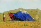 China tent Painting - Meri Deewar 3 : 2 Horizontal Premium Wall Art Canvas by MeriDeewar
