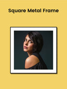 Classic Metal Frame & Photo custom Premium Wall Art Canvas by MeriDeewar