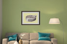 Colosseum Illustration Painting - Meri Deewar 3 : 2 Horizontal Premium Wall Art Canvas by MeriDeewar
