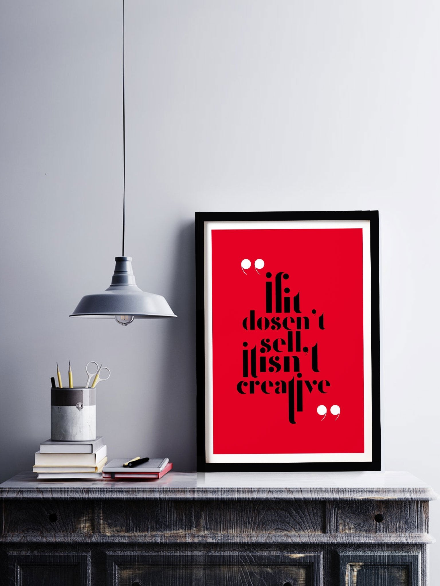 Creative Typographic Art Painting - Meri Deewar 2 : 3 Vertical Premium Wall Art Canvas by MeriDeewar