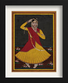 Dancing Girl Painting - Meri Deewar 2 : 3 Vertical Premium Wall Art Canvas by MeriDeewar