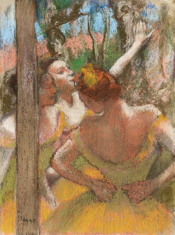 Dancing Girls Painting - Meri Deewar 3 : 4 Vertical Premium Wall Art Canvas by MeriDeewar