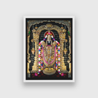 Devotional Tirupati Balaji Wall Painting 3 : 4 Vertical Premium Wall Art Canvas by MeriDeewar