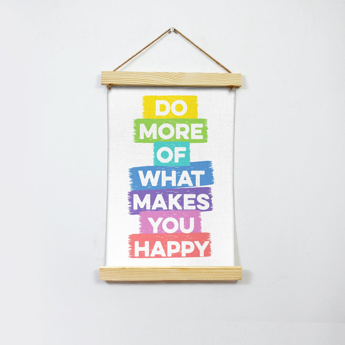 Do more Poster Canvas Hanging Canvas Premium Wall Art Canvas by MeriDeewar