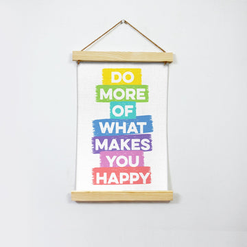 Do more Poster Canvas Hanging Canvas Premium Wall Art Canvas by MeriDeewar