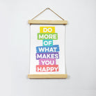 Do more Poster Canvas Hanging Canvas Premium Wall Art Canvas by MeriDeewar
