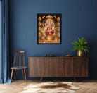 Durga Mata Painting 3 : 4 Vertical Premium Wall Art Canvas by MeriDeewar