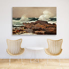 Eastern Point painting - Meri Deewar 3 : 2 Horizontal Premium Wall Art Canvas by MeriDeewar