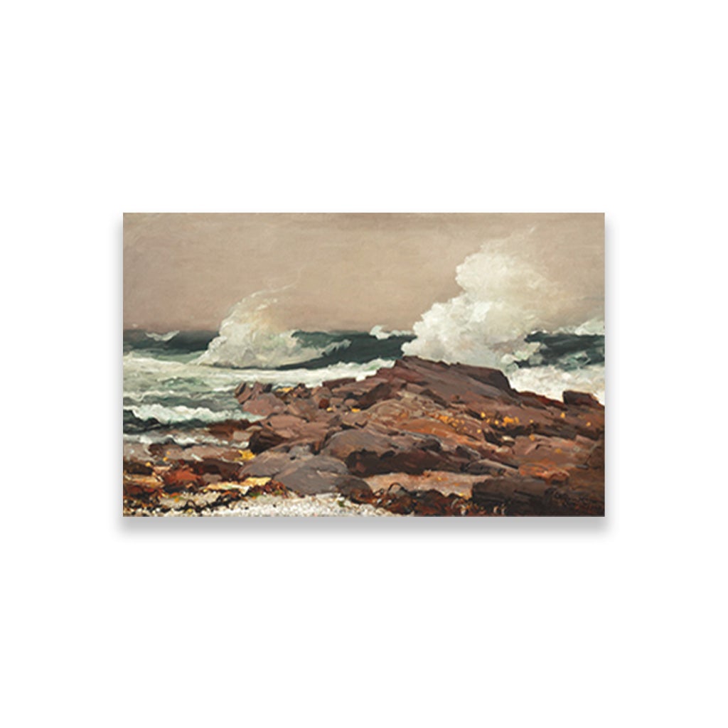 Eastern Point painting - Meri Deewar 3 : 2 Horizontal Premium Wall Art Canvas by MeriDeewar