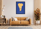 Elephant wildlife Painting 3 : 4.2 Vertical Premium Wall Art Canvas by MeriDeewar