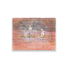 Episode Before an Arab Town painting - Meri Deewar 4 : 3 Horizontal Premium Wall Art Canvas by MeriDeewar