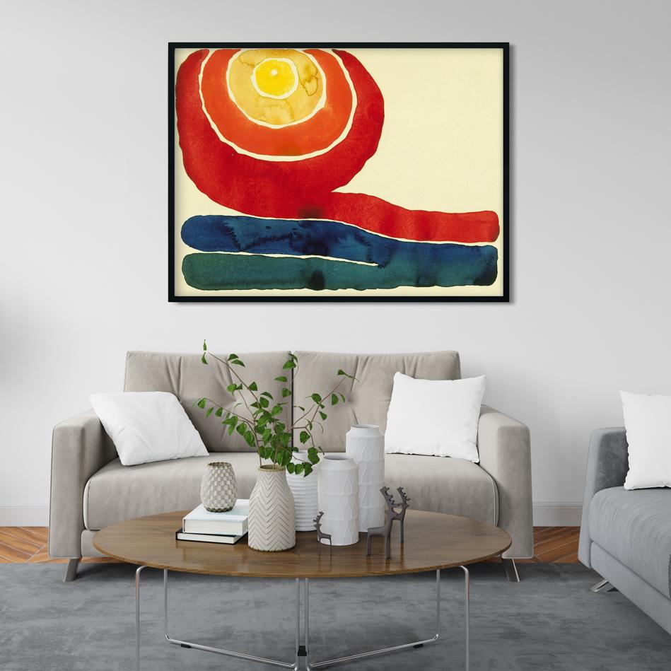 evening star Painting - Meri Deewar 4 : 3 Horizontal Premium Wall Art Canvas by MeriDeewar