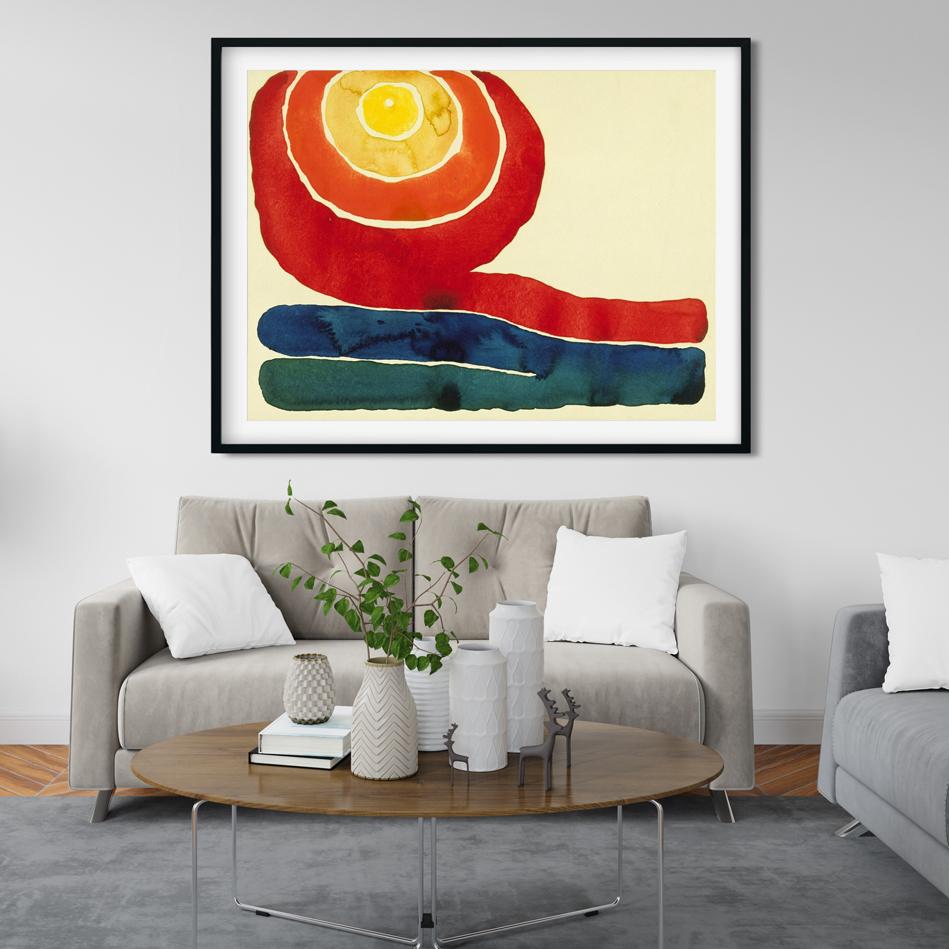 evening star Painting - Meri Deewar 4 : 3 Horizontal Premium Wall Art Canvas by MeriDeewar
