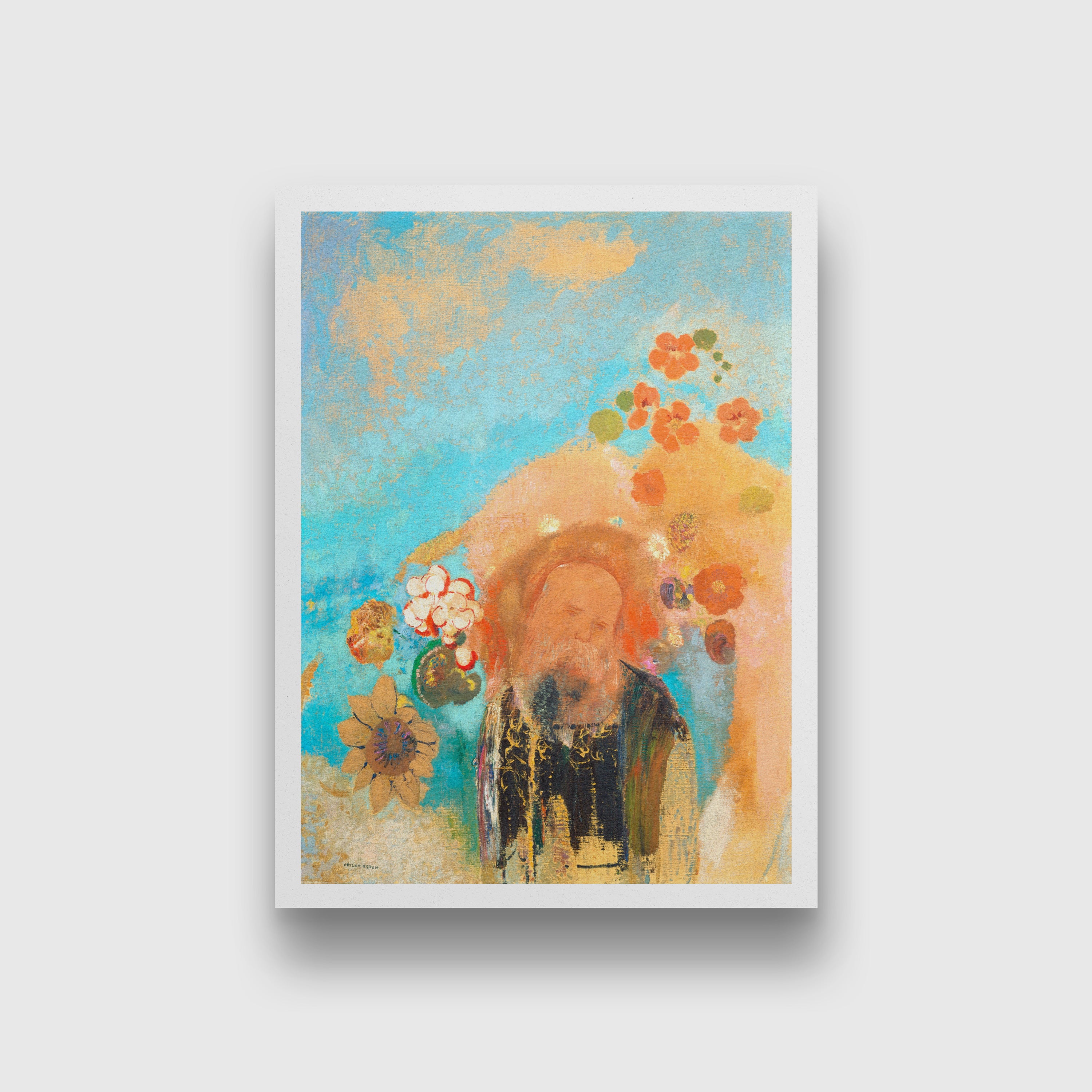 Evocation of Roussel 3 : 4 Vertical Premium Wall Art Canvas by MeriDeewar