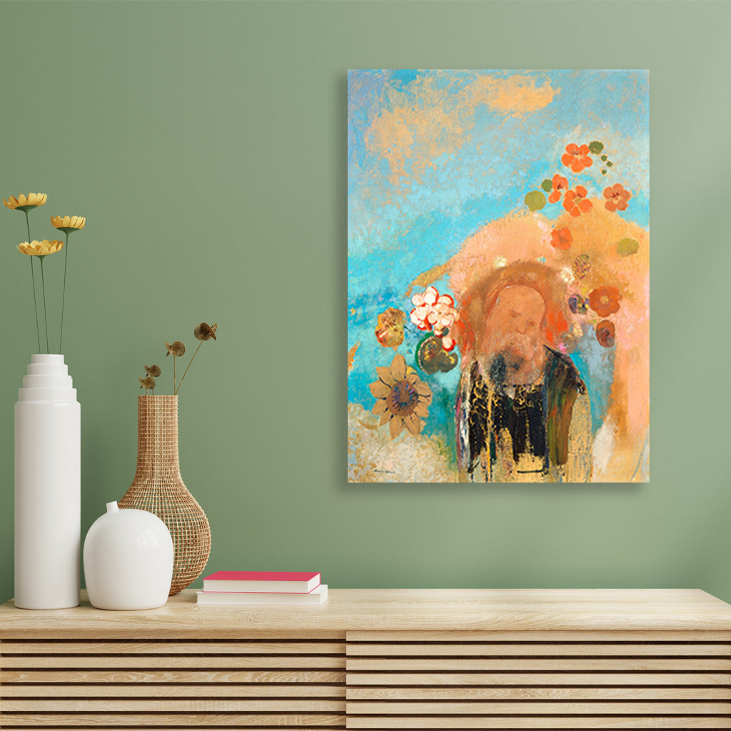 Evocation of Roussel 3 : 4 Vertical Premium Wall Art Canvas by MeriDeewar