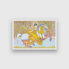 Fatal Attraction Traditional Framed Wall Painting 3 : 2 Horizontal Premium Wall Art Canvas by MeriDeewar