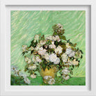 Flower Pot Painting - Meri Deewar 1 : 1 Square Premium Wall Art Canvas by MeriDeewar