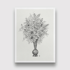 Flower vase Painting 3 : 4.2 Vertical Premium Wall Art Canvas by MeriDeewar