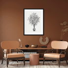Flower vase Painting 3 : 4.2 Vertical Premium Wall Art Canvas by MeriDeewar