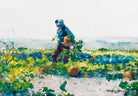 For to Be a Farmer’s Boy painting - Meri Deewar 3 : 2 Horizontal Premium Wall Art Canvas by MeriDeewar