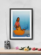 Forms of Beauty Painting - Meri Deewar 2 : 3 Vertical Premium Wall Art Canvas by MeriDeewar