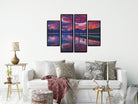 Framed Wall Collection - Seventeen Framed Wall Collection Premium Wall Art Canvas by MeriDeewar