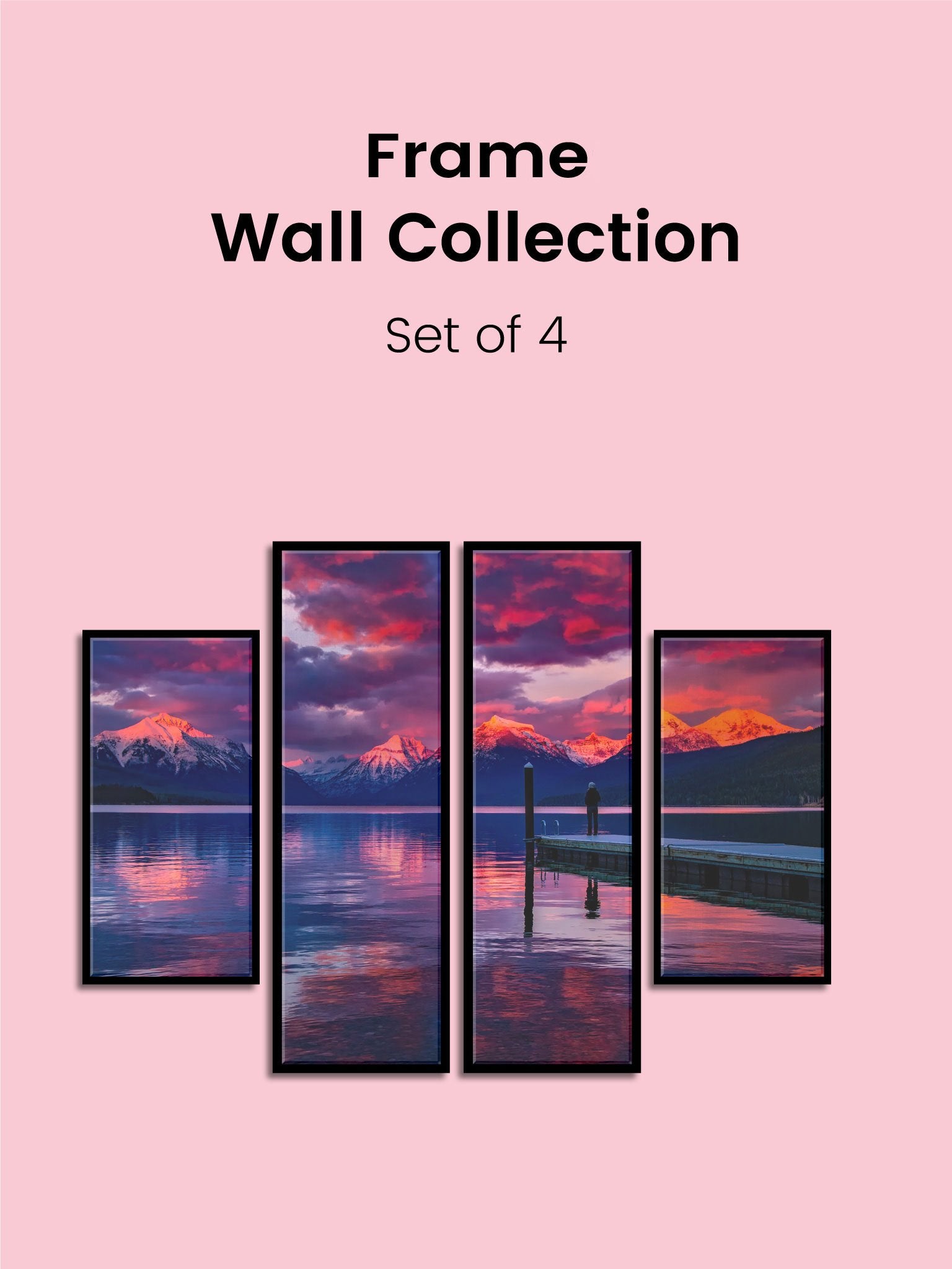 Framed Wall Collection - Seventeen Framed Wall Collection Premium Wall Art Canvas by MeriDeewar