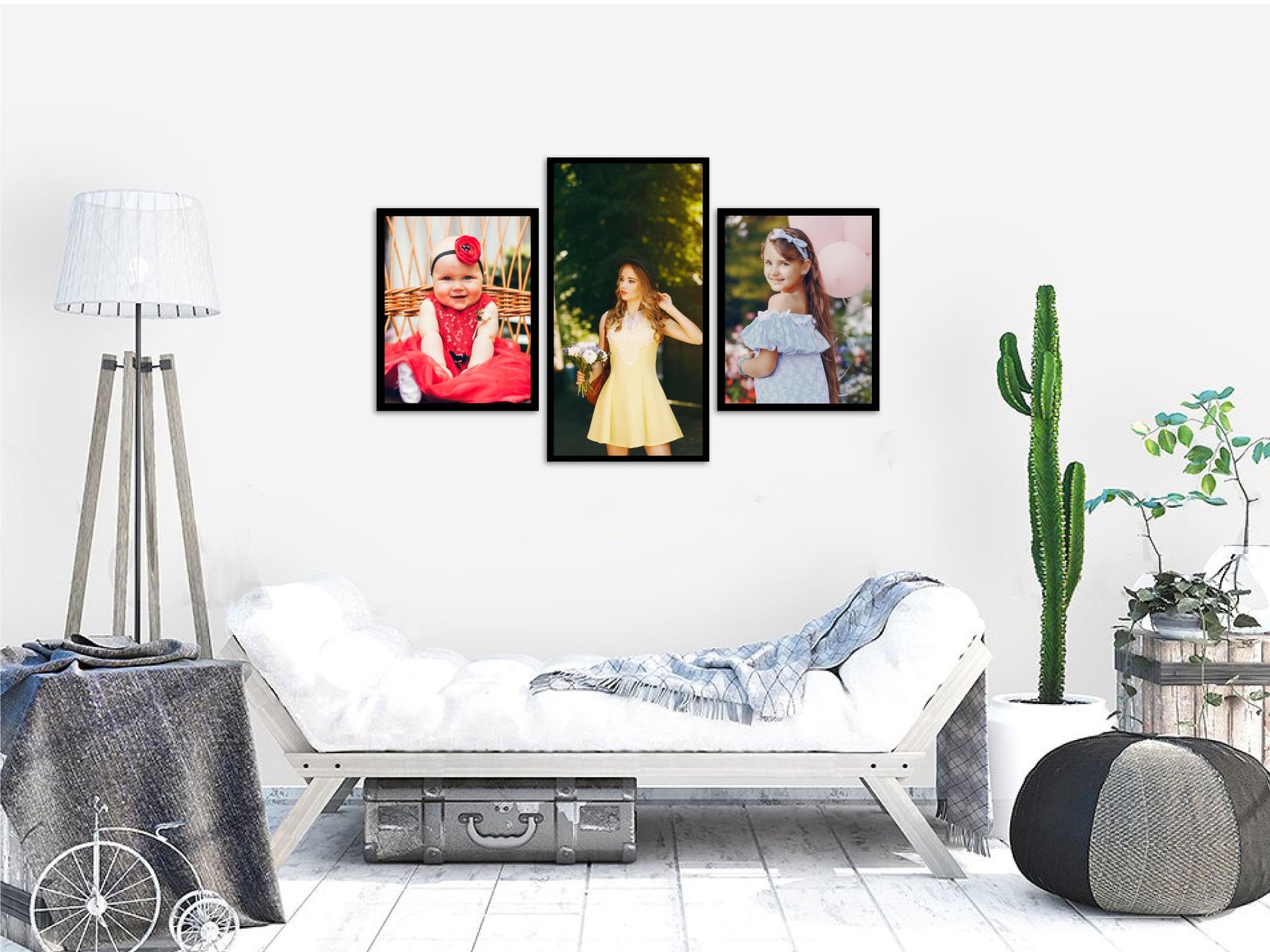 Framed Wall Collection - Twenty Framed Wall Collection Premium Wall Art Canvas by MeriDeewar