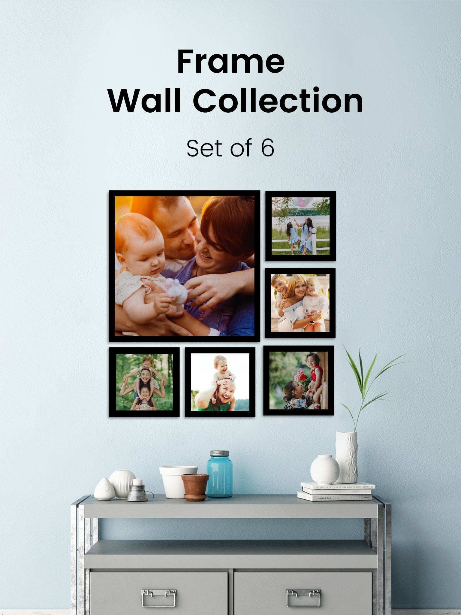Framed Wall Collection - Twenty Two Framed Wall Collection Premium Wall Art Canvas by MeriDeewar
