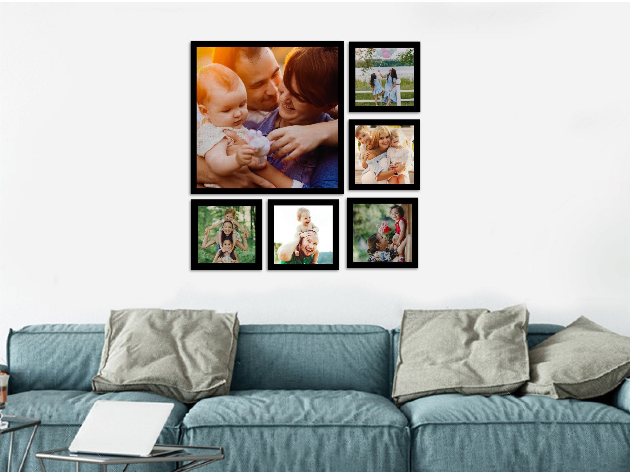 Framed Wall Collection - Twenty Two Framed Wall Collection Premium Wall Art Canvas by MeriDeewar
