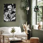 Frida Kahlo Artwork Painting 2 : 3 Vertical Premium Wall Art Canvas by MeriDeewar