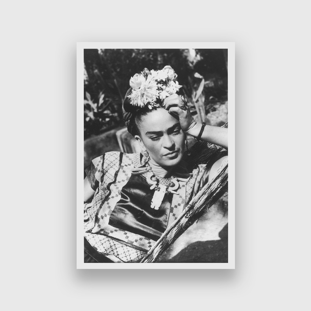 Frida Kahlo Artwork Painting 2 : 3 Vertical Premium Wall Art Canvas by MeriDeewar