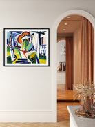 Fugue Henry Lyman Saÿen Painting - MeriDeewar 6 : 5 Horizontal Premium Wall Art Canvas by MeriDeewar