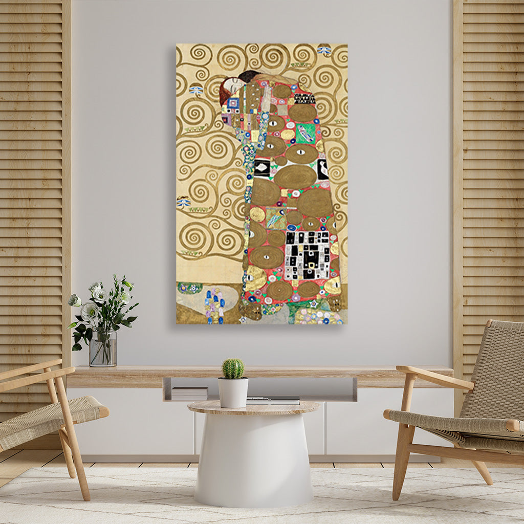 Fulfillment painting 2 : 3 Vertical Premium Wall Art Canvas by MeriDeewar
