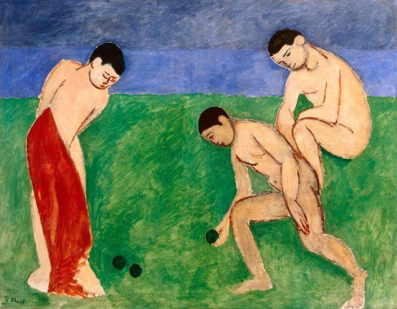 Game of bowls Painting - Meri Deewar 4 :5 Vertical Premium Wall Art Canvas by MeriDeewar