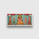 Ganesh (Vighnesvara) Painting - Meri Deewar 2 : 3 Vertical Premium Wall Art Canvas by MeriDeewar