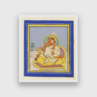 Ganesha Artwork Painting 1 : 1 Square Premium Wall Art Canvas by MeriDeewar