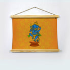 Ganesha Hanging Canvas Painting - Meri Deewar Hanging Canvas Premium Wall Art Canvas by MeriDeewar
