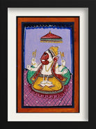 Ganeshji Painting - Meri Deewar 2 : 3 Vertical Premium Wall Art Canvas by MeriDeewar