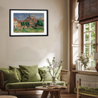 Gardanne Painting 3 : 2 Horizontal Premium Wall Art Canvas by MeriDeewar