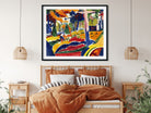 Garden Henry Lyman Saÿen Painting - MeriDeewar 6 : 5 Horizontal Premium Wall Art Canvas by MeriDeewar