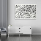 Garden of Passion painting - Meri Deewar 3 : 2 Horizontal Premium Wall Art Canvas by MeriDeewar