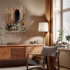 Gateway of Alahoudin Painting 2 : 3 Vertical Premium Wall Art Canvas by MeriDeewar