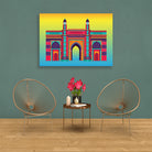 Gatway of india  painting 3 : 2 Horizontal Premium Wall Art Canvas by MeriDeewar