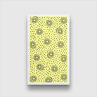 Ghouls and Goodies Spider Lime Painting 2 : 3 Vertical Premium Wall Art Canvas by MeriDeewar