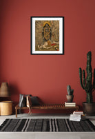 Goddess Kali Painting 5 : 6 Vertical Premium Wall Art Canvas by MeriDeewar